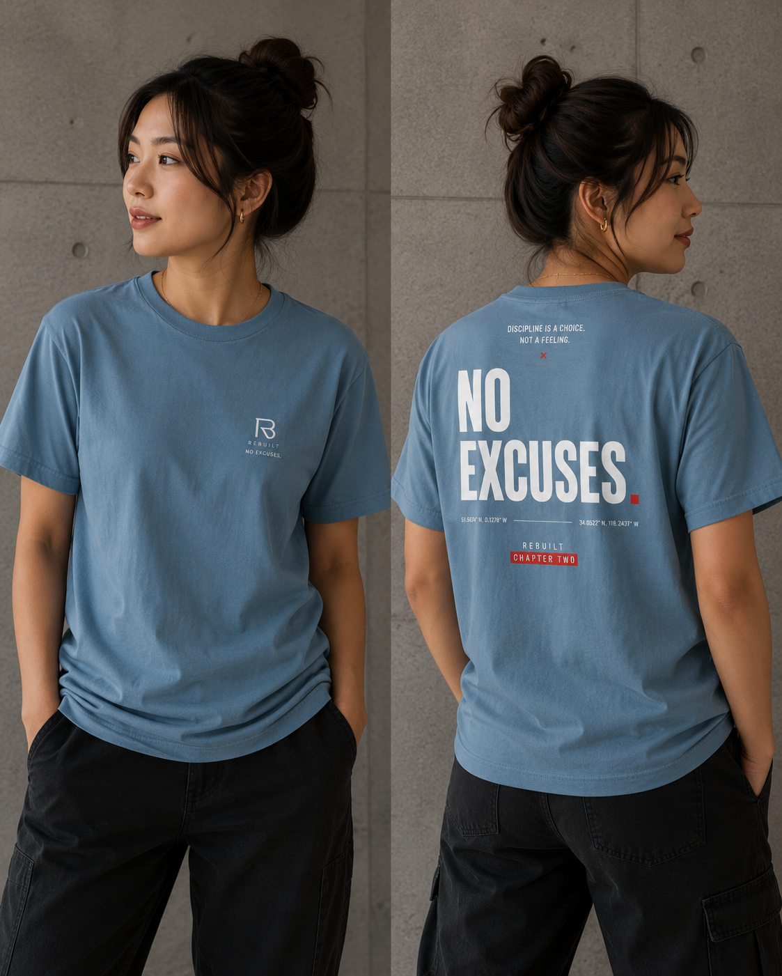 NO EXCUSES TEE