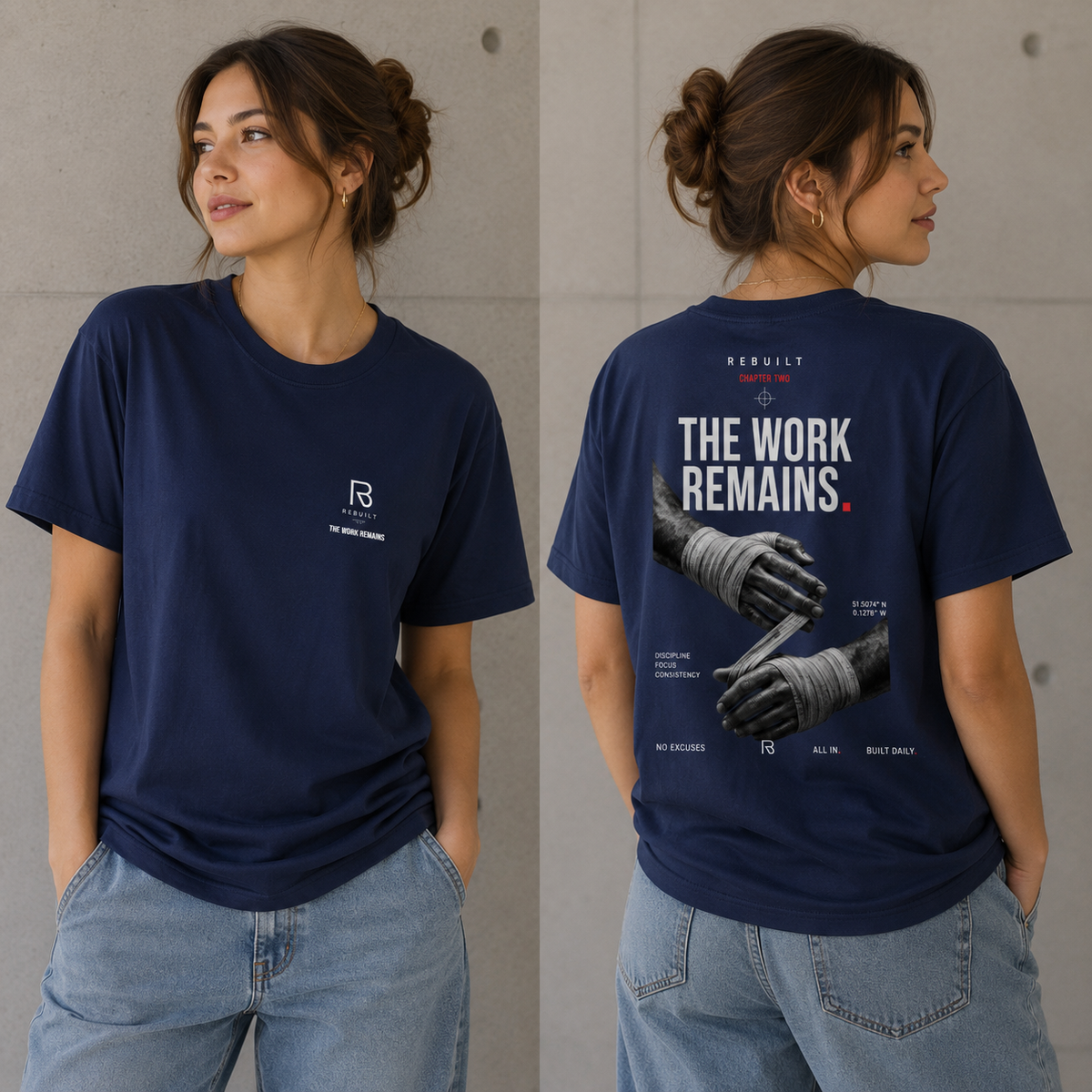 THE WORK REMAINS TEE
