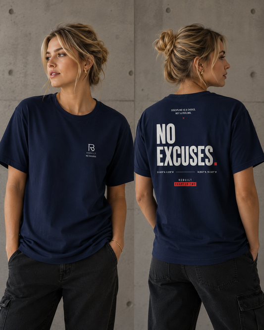 NO EXCUSES TEE