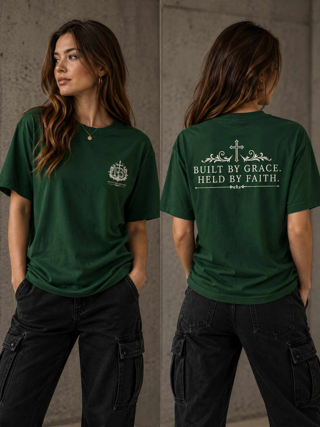 BUILT BY GRACE TEE