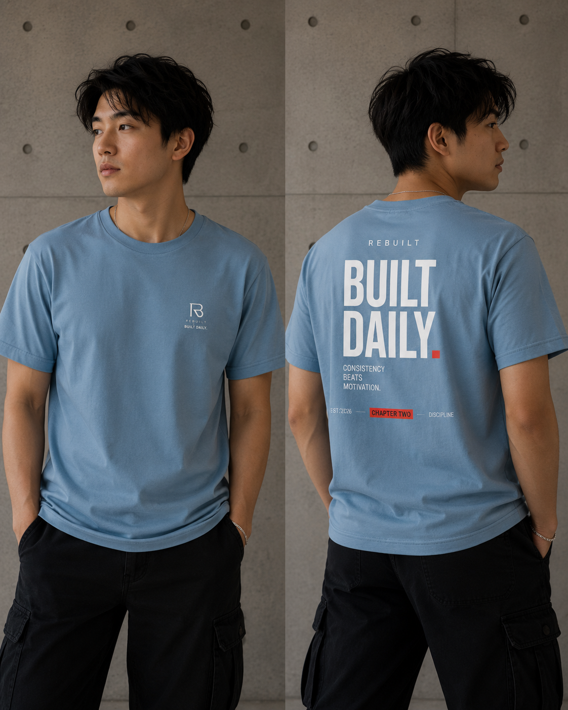 BUILT DAILY TEE