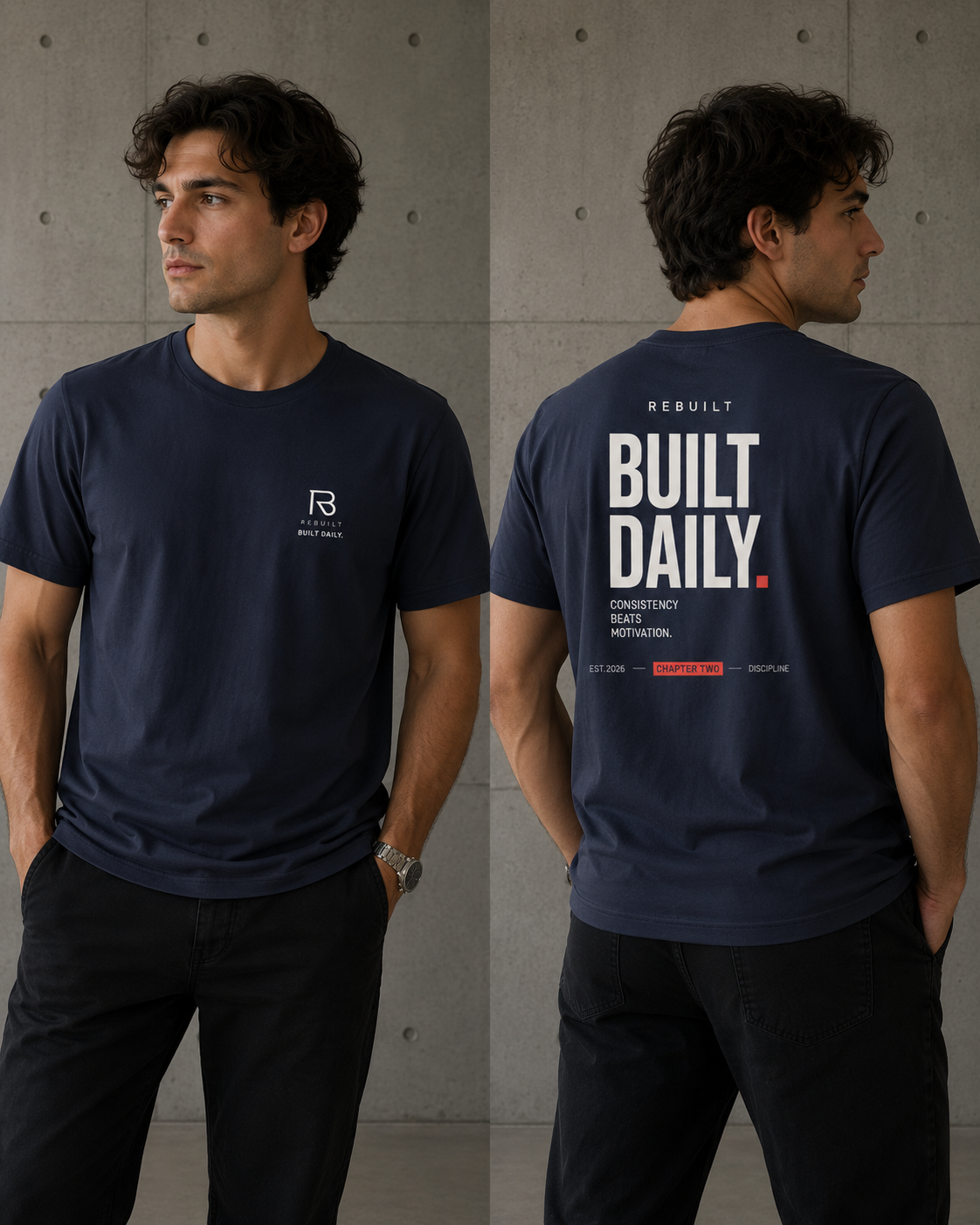 BUILT DAILY TEE