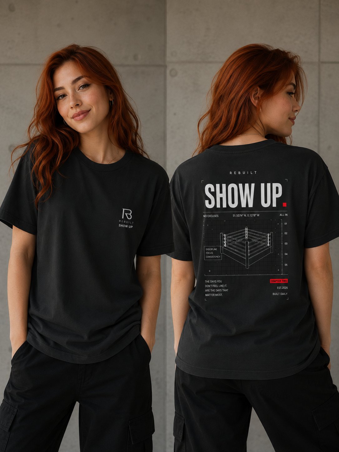 SHOW UP TEE