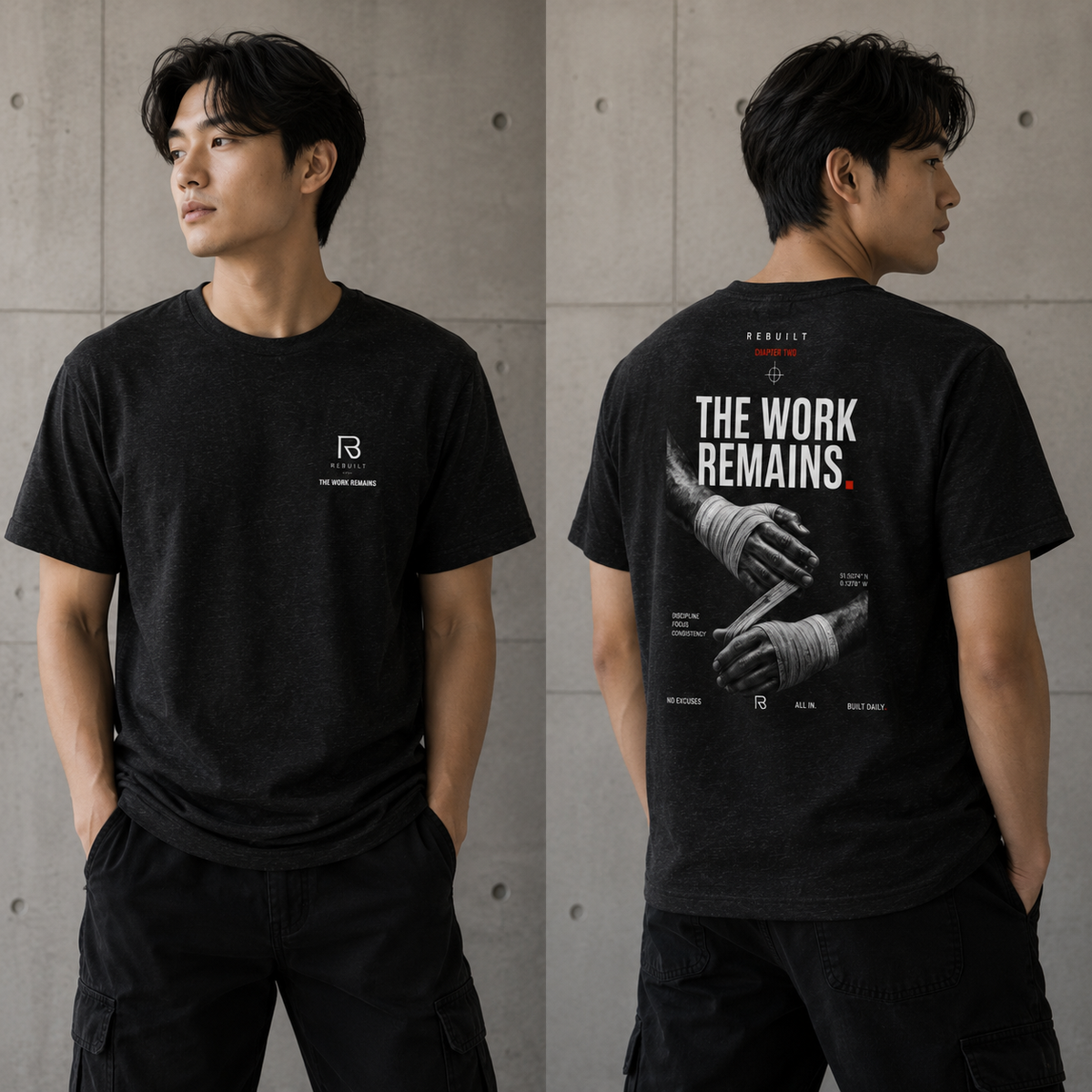 THE WORK REMAINS TEE