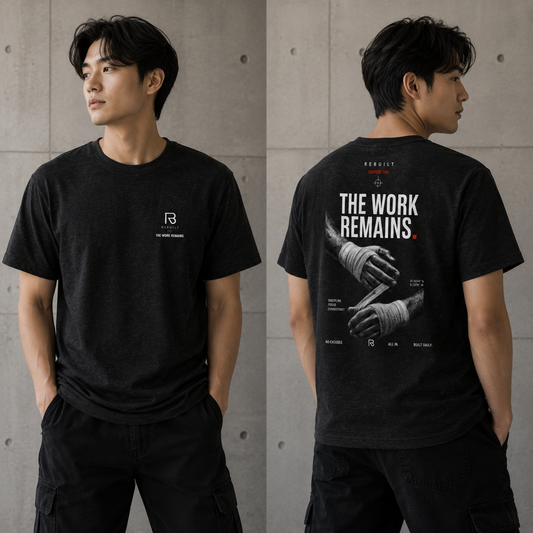 THE WORK REMAINS TEE