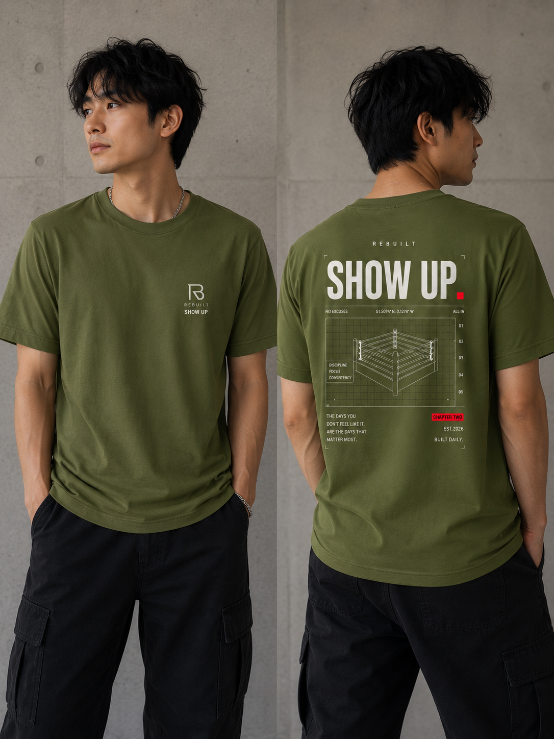 SHOW UP TEE