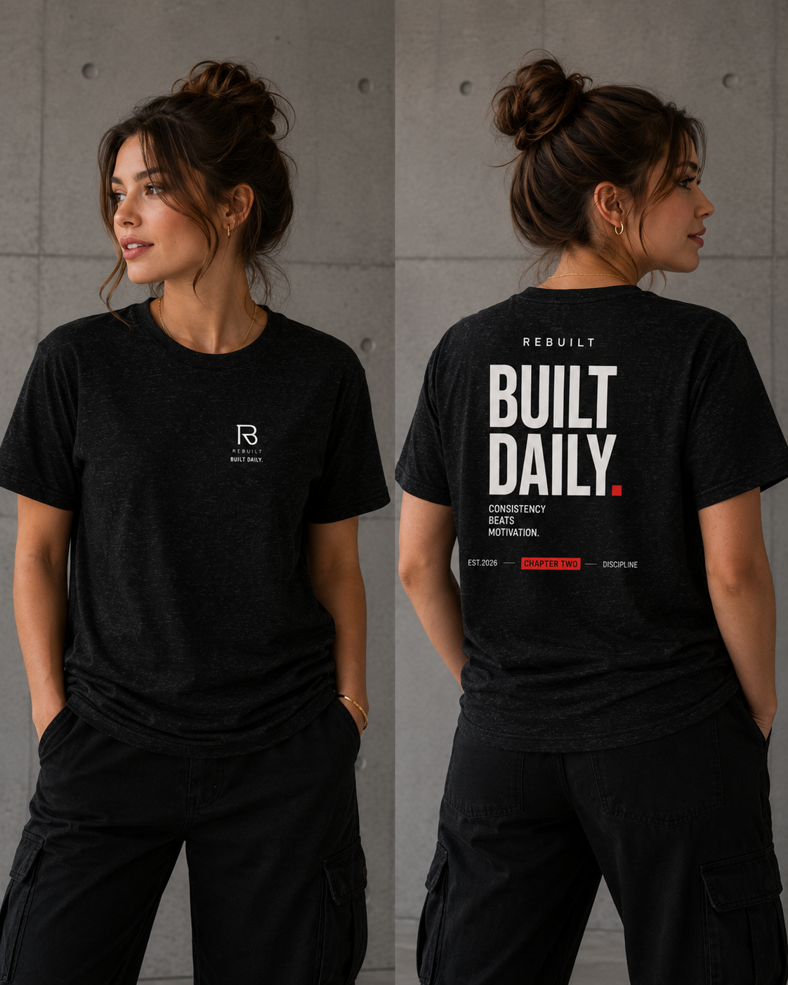 BUILT DAILY TEE