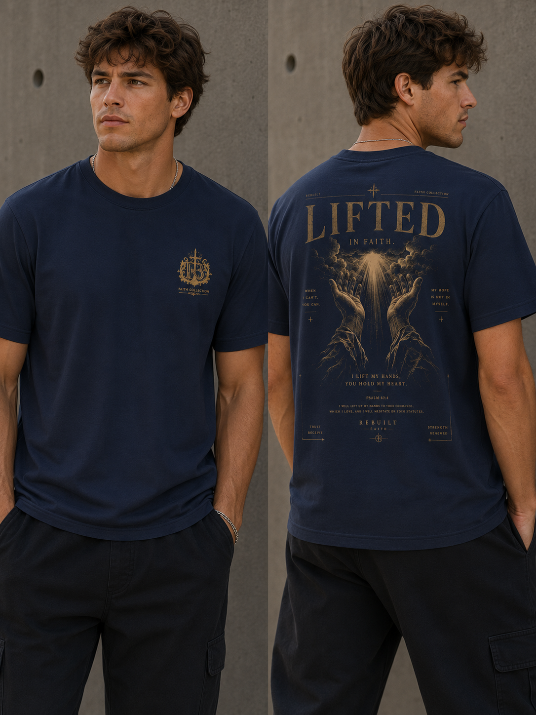 LIFTED IN FAITH TEE