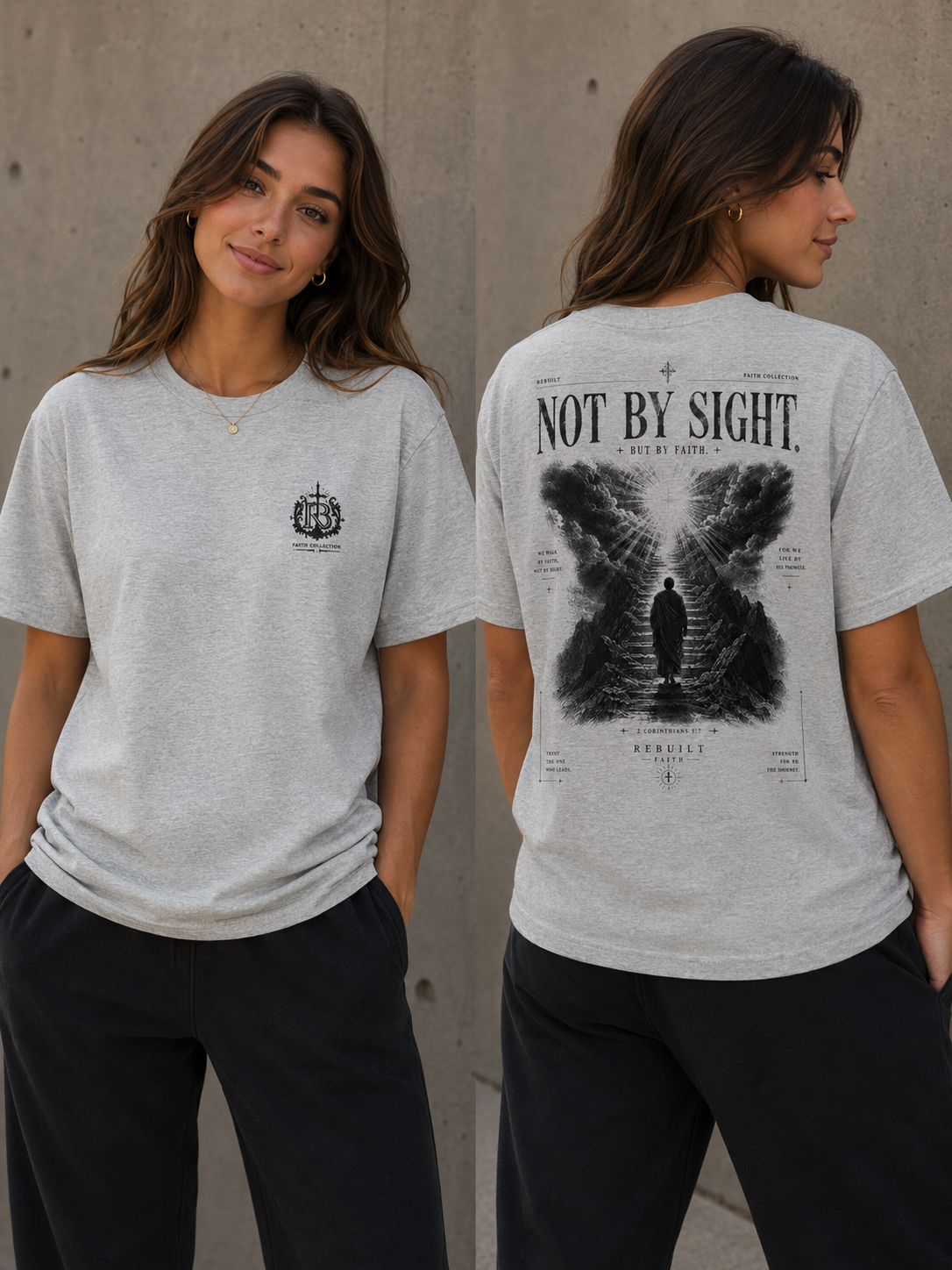 NOT BY SIGHT TEE