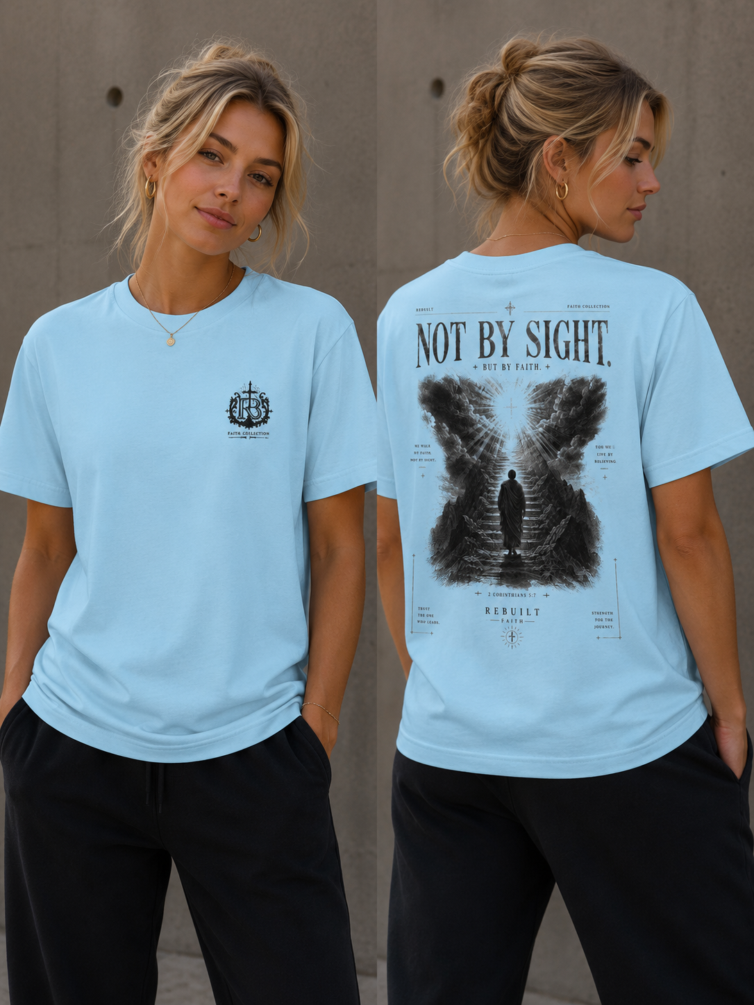 NOT BY SIGHT TEE