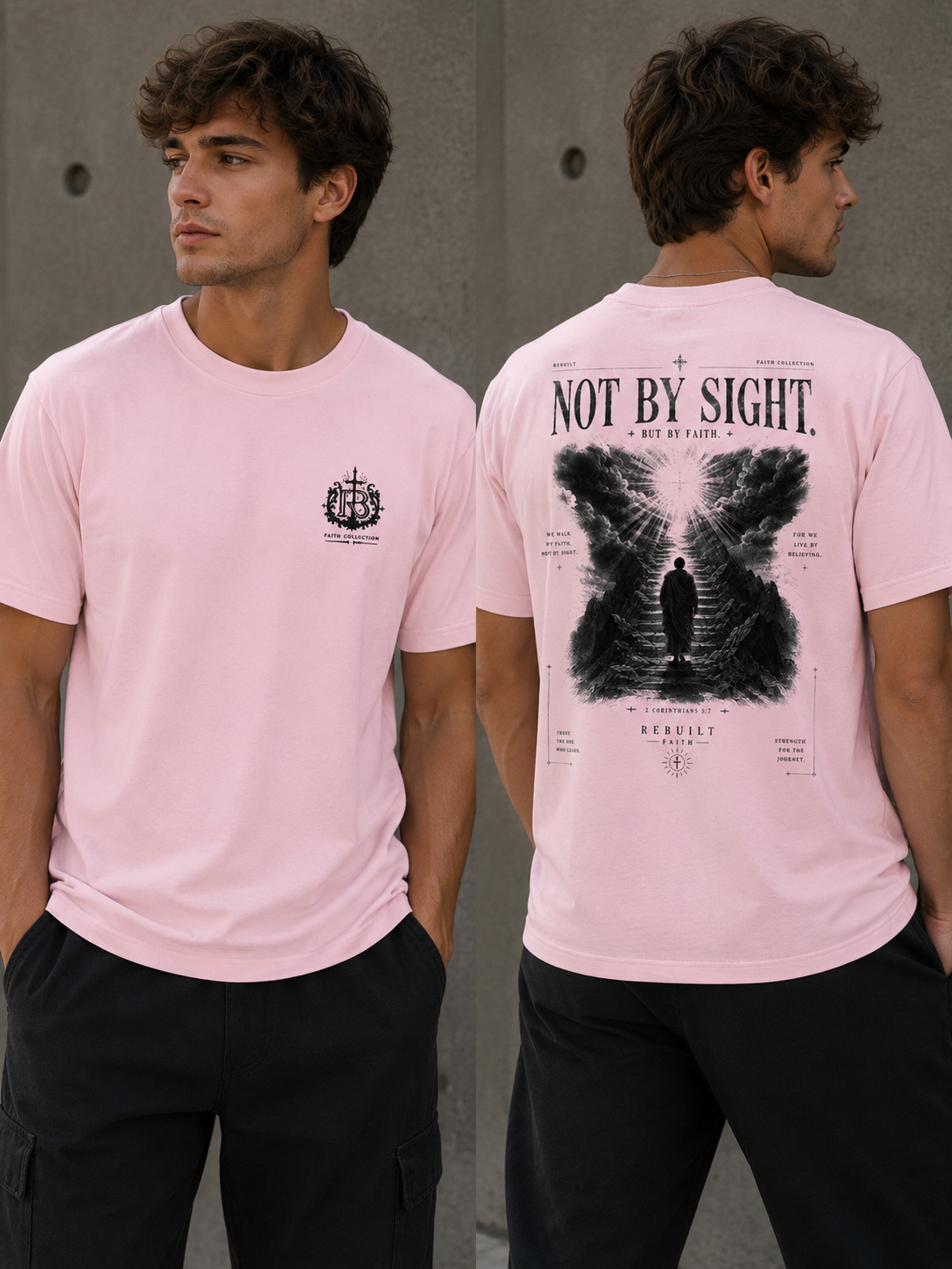 NOT BY SIGHT TEE