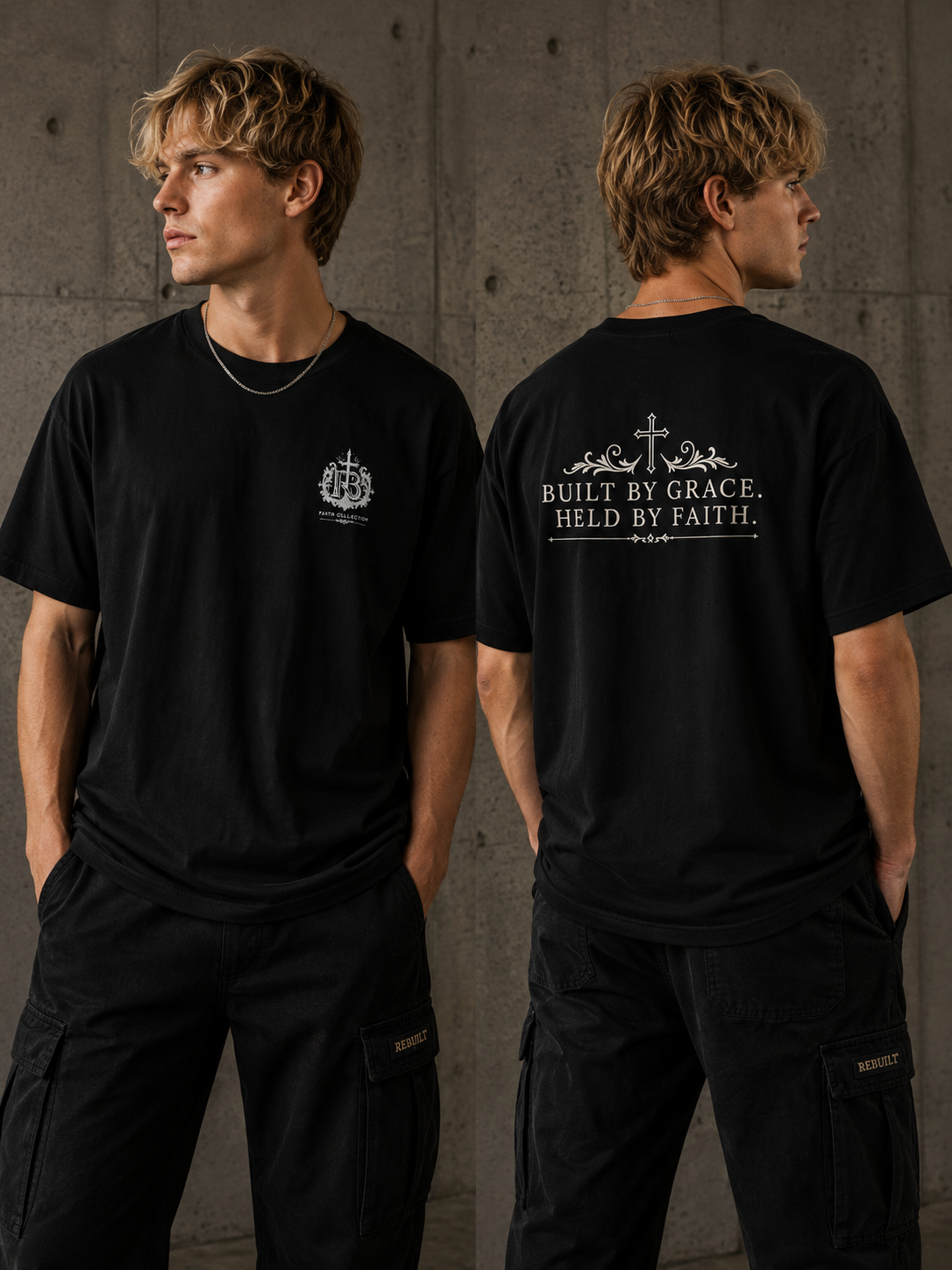 BUILT BY GRACE TEE