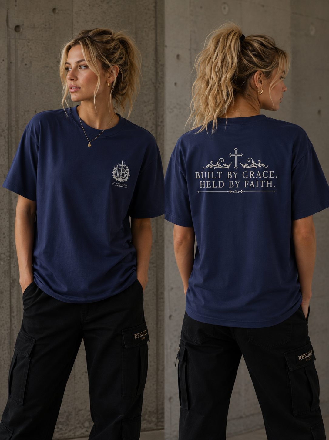 BUILT BY GRACE TEE