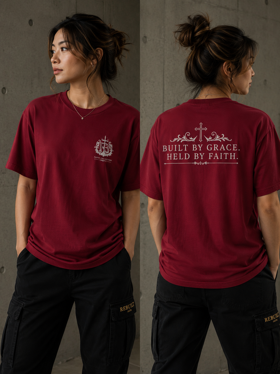 BUILT BY GRACE TEE